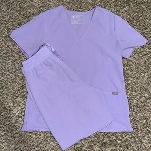 COPY - Figs Casma Three-Pocket Scrub Top- Size L